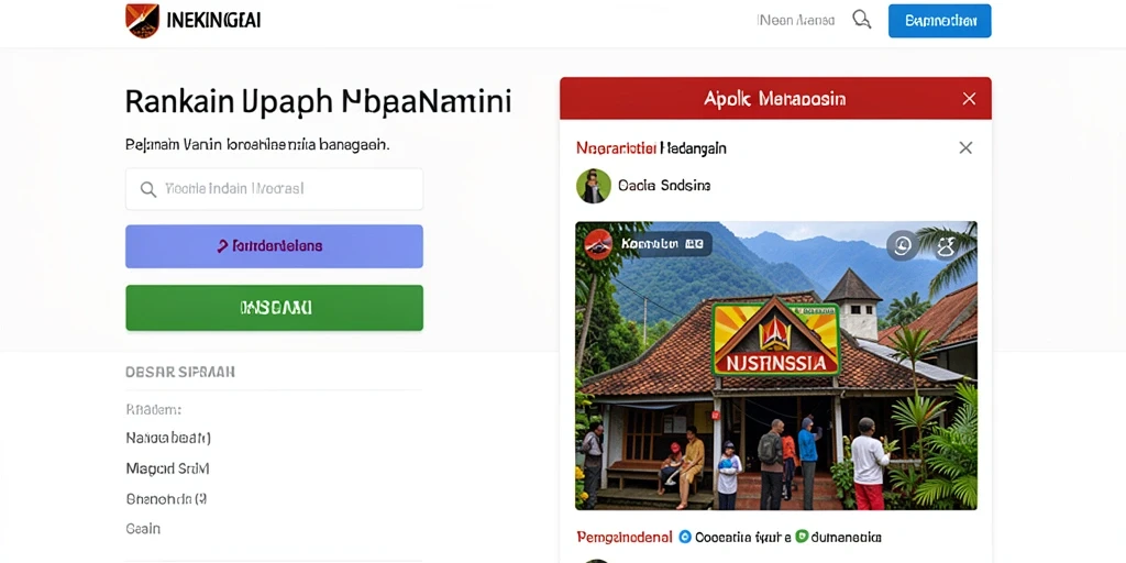 Tampilan antarmuka yang ramah pengguna.