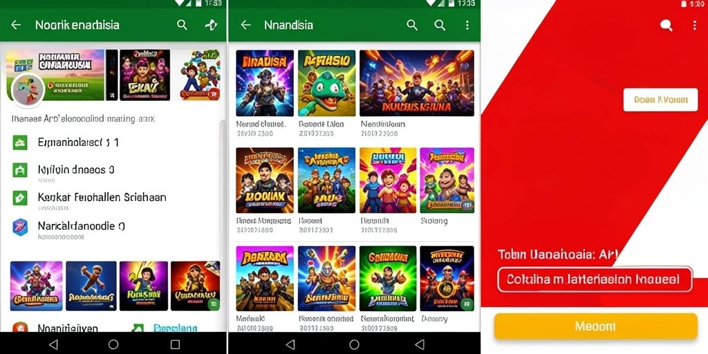 Screenshot menunjukkan karakter beraksi di level baru.