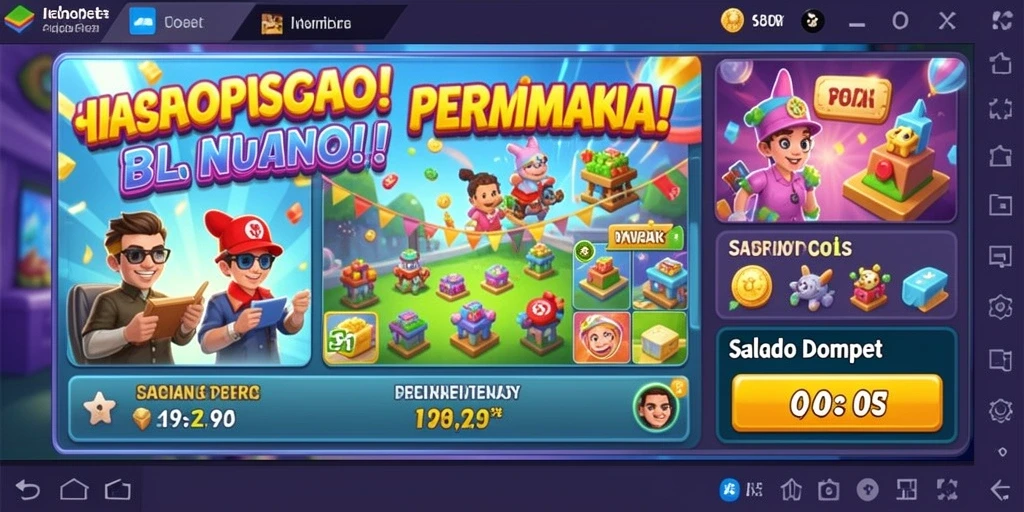 Screenshot ini menunjukkan karakter utama dalam aksi yang menegangkan.