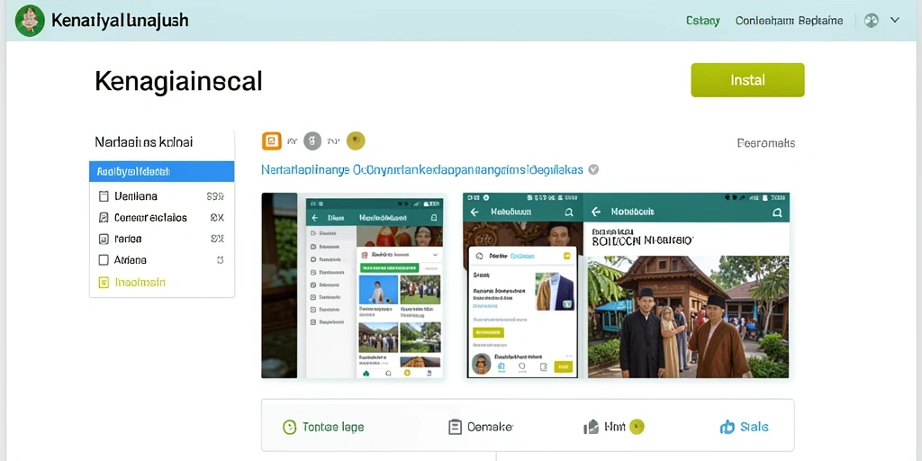 Tampilan antarmuka yang menarik dan mudah digunakan.