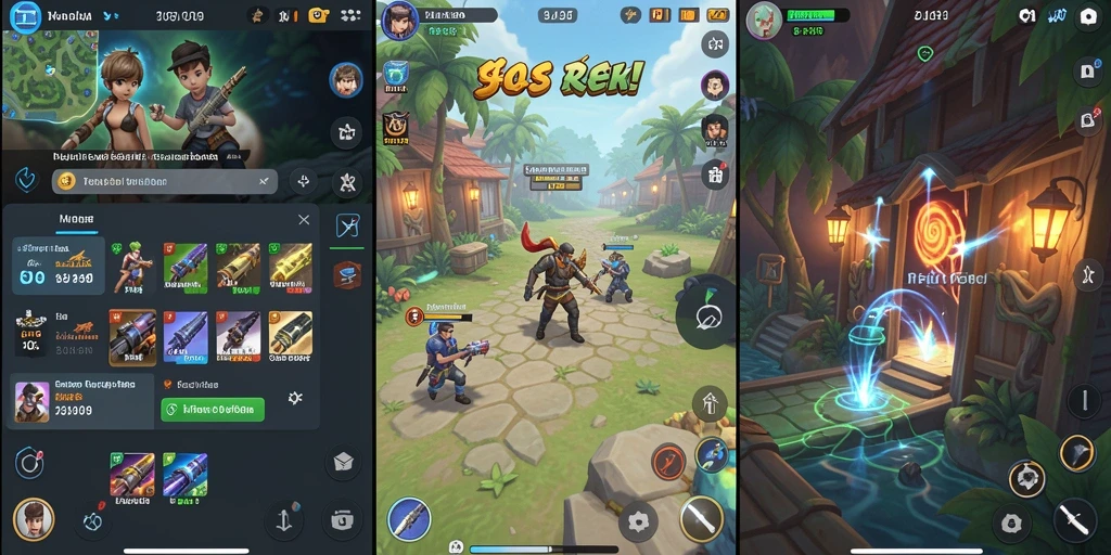 Screenshot menampilkan pemandangan indah dari karakter utama.