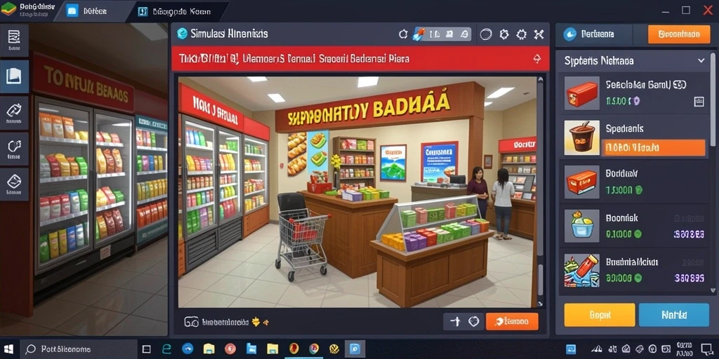 Tangkapan layar antarmuka IDN777 yang menarik.
