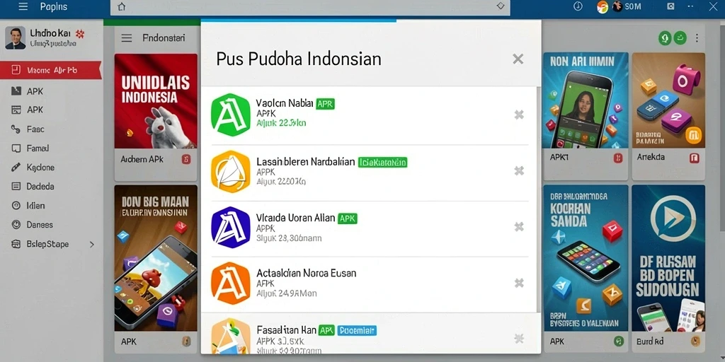 Tampilan antarmuka MEGAHOKI yang user-friendly.