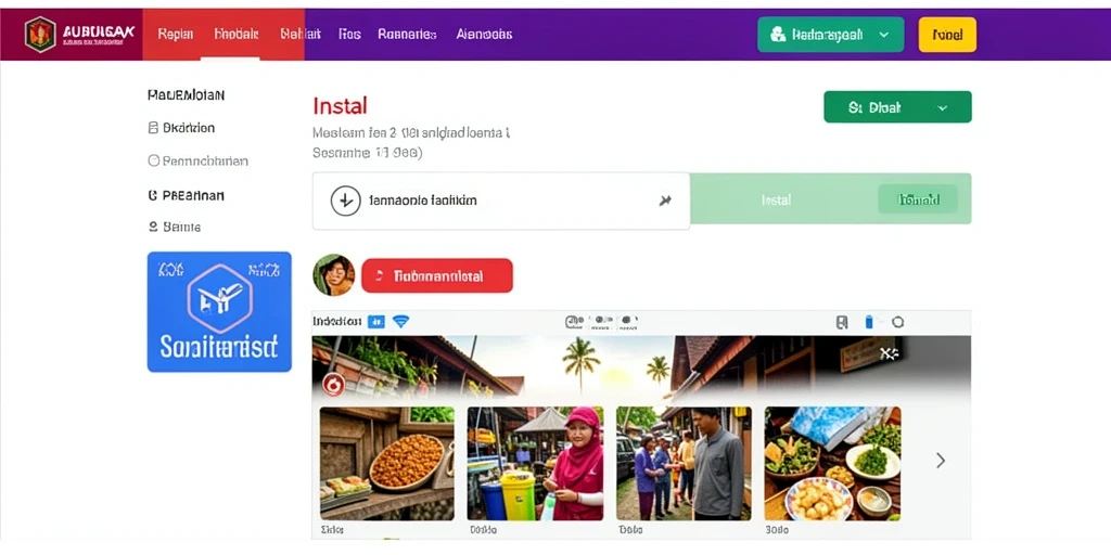 Tampilan antarmuka yang menarik dan mudah digunakan.