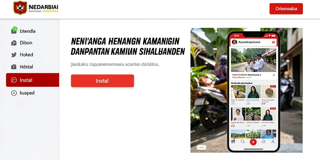 Tampilan antarmuka yang intuitif dan menarik.