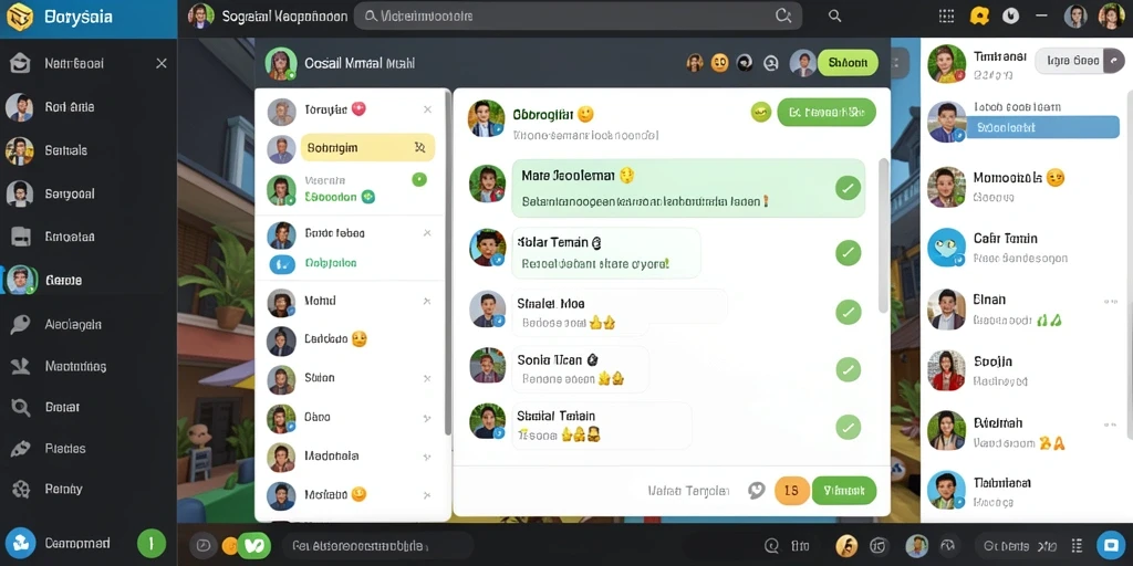 Tangkapan layar menampilkan karakter utama dalam aksi pertarungan.