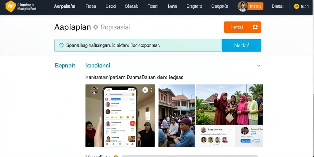 Tampilan awal SAND77 yang memukau dengan desain yang menarik.