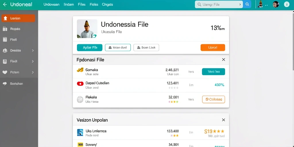 Tampilan utama aplikasi SENIOR4D yang intuitif.