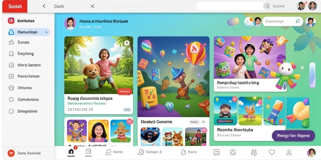 Tampilan antarmuka yang menarik dan user-friendly.